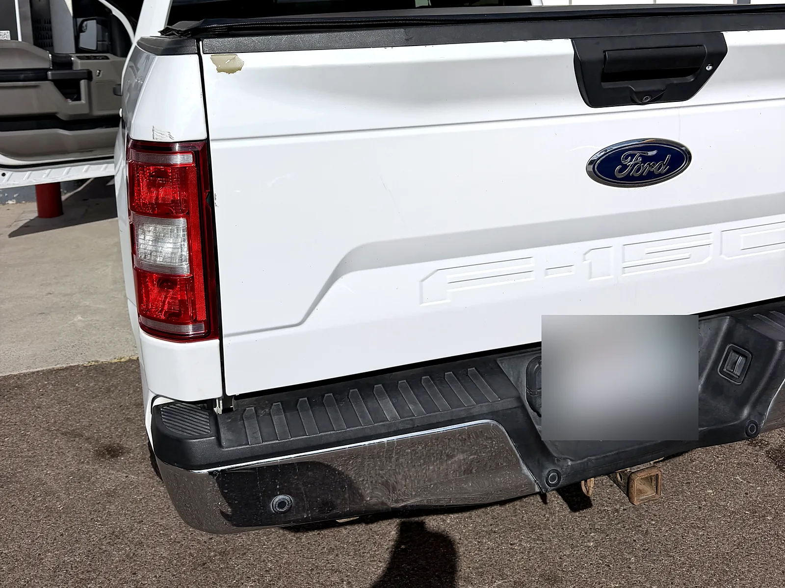 Out-of-state vehicle smog check in San Diego, CA: Ford F-150 pickup at our station
