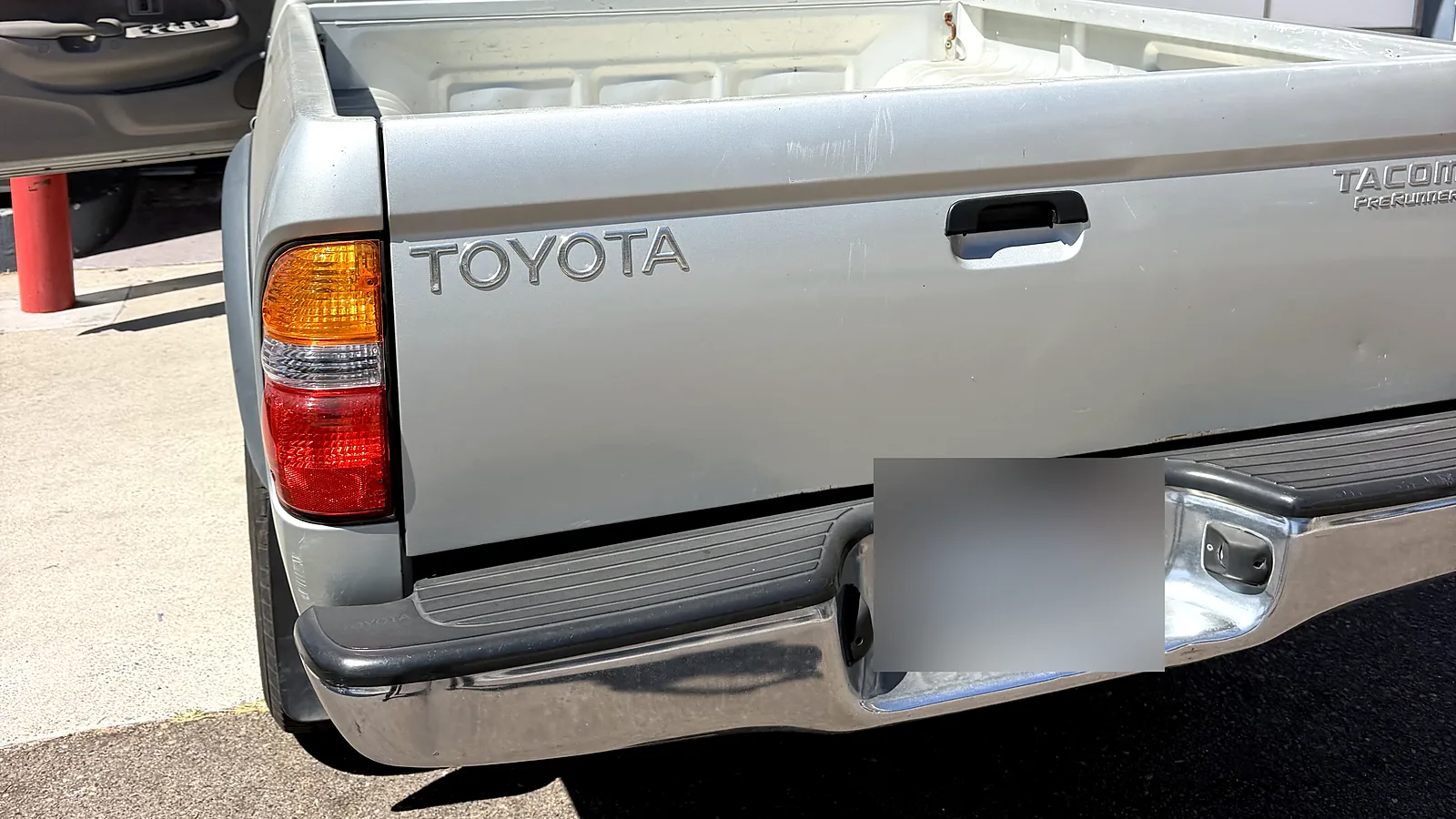 Smog retest in San Diego, CA: Toyota pickup back at our station